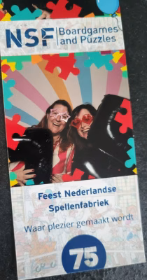 Jubileumfeest Nederlandse spellenfabriek